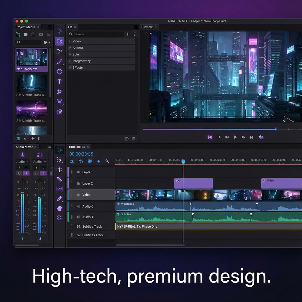 VEED Editor Interface